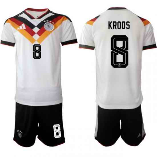 Germany 2026 FIFA World Cup Soccer Jersey White #8 KROOS